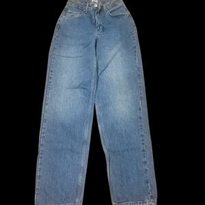 BDG Women's High Rise Jeans Baggy- Blue